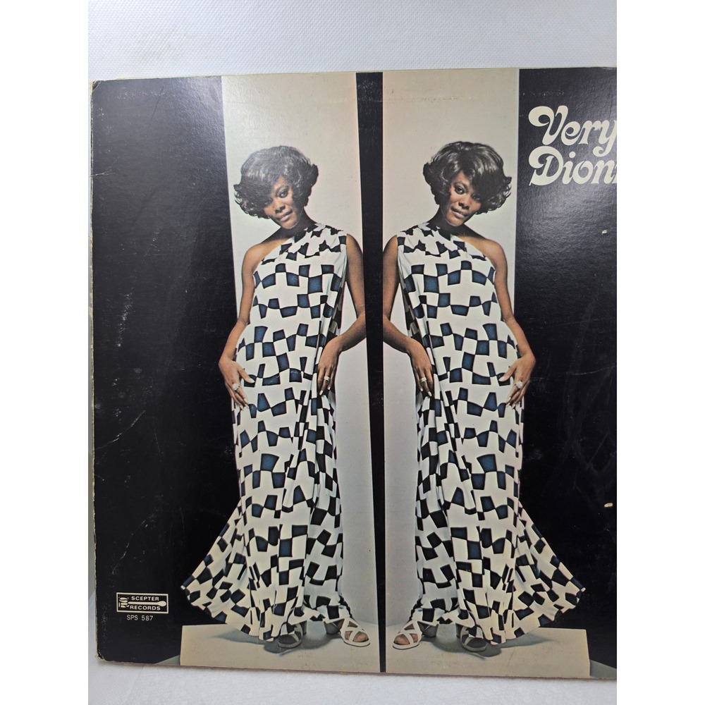 Dionne‎ Warwick Very Dionne Vinyl LP 1970 Scepter Records SPS 587 Pop Soul Album